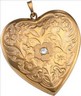 Diamond Heart Lockets