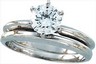 14KW 6.5 mm Cubic Zirconia Solitaire | SKU: CZ-60148-14KW