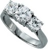 14KW 5.75 mm 3-Stone Cubic Anniversary Ring | SKU: CZ-60203-14KW