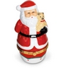 Santa Claus Shaped Porcelain Hinged Box | SKU: 61-7536