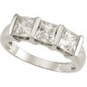 SS 5mm Cubic Zirconia Ring Ref 888807