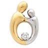 Mother and Child Diamond Pendant 14.75 x 10mm Ref 972118