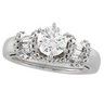 14KW .33 CTW Diamond Solitaire Enhancer Ref 363045