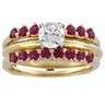 2mm Genuine Ruby Ring Guard Ref 152296