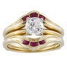 2.5mm Genuine Ruby Ring Guard Ref 634880