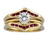 1.75mm Genuine Ruby Ring Guard Ref 599943