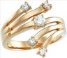 14KY Cubic Zirconia Right Hand Ring | SKU: CZ-65179