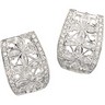 SS Cubic Zirconia Earrings Ref 302638
