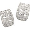 SS Cubic Zirconia Earrings Ref 302638