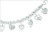 Silver Charm Bracelets and Charms