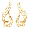 Freeform Earrings 31.5 x 14.75mm Ref 358207