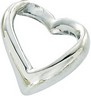 14KW 10.25 x 11mm Heart Chain Slide Ref 759504