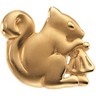 The Trusting Squirrel Brooch 20.75 x 24.5mm Ref 575231