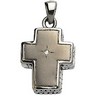 Prayer Locket Reversible 17.25 x 14.25mm Ref 680854