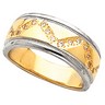Two Tone Bridal Tapered Duo Diamond Ring Ref 999754