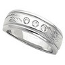 3 Stone Tapered Diamond Duo Band .17 CTW Ref 597438