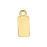 Rectangular Chain Tag 11.6 x 4.8mm Ref 238547