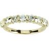 Created Moissanite Anniversary Band 3mm .75 CTW Ref 846937