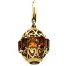 Genuine Citrine, Madeira Citrine and Smokey Quartz Charm Ref 769251