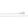1mm Solid Bead Chain with Spring Ring Clasp Ref 818565