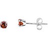 Precious Gifts Birthstone Earrings 3mm Ref 624306