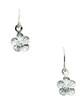 Childrens Daisy with CZ Shepherd Hook Earrings 16 x 5.75mm Ref 561167