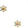 Childrens CZ Cluster Earrings 5mm Ref 897554