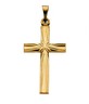 Cross Pendant 22 x 14mm Ref 857993