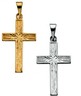 Cross Pendant 18 x 12mm Ref 108069