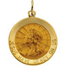 Round Face of Jesus Medal 18mm Ref 756385