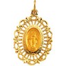 Oval Miraculous Medal 22 x 15.5mm Ref 644345