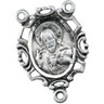 Sterling Silver Rosary Center 25.5 x 19mm Ref 353340