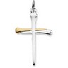 Nail Cross Pendant 33 x 23mm Ref 151044