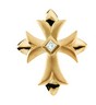 Diamond Cross Pendant .1 Carat Ref 518884