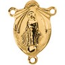 Blessed Virgin Rosary Center 20 x 15mm Ref 377815