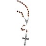 Brown Goldstone Rosary Ref 633885