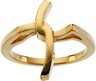 Gold Cross Ring Ref 946054