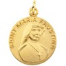 St. Maria Faustina Medal 18mm Ref 351802