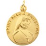 St. Maria Faustina Medal 18mm Ref 351802