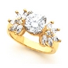 Tulipset Diamond Engagement Ring Ref 759427