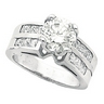 Tulipset Engagement Ring 1.5 Carat Ref 757645