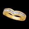 V Shape Matching Band for Round Tulipset Engagement Ring SKU 12661 Ref 465949