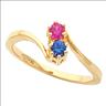 Birthstone Mothers Ring May hold up to 8 round 3mm gemstones Ref 672070