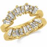 Bridal Baguette Ring Guard 1 CTW Ref 120270