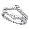 Diamond Ring Guard 14K 5 pttw dia Ref 399506