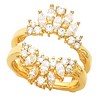 Diamond Ring Guard 14K 140 pttw dia Ref 594112