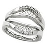 Diamond Ring Guard 14K 17 pttw dia Ref 462213