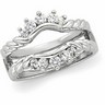 Diamond Ring Guard 14K 66 pttw dia Ref 692718