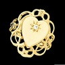 Ladies Heart Signet Diamond Ring Ref 999683