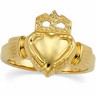 Ladies Claddagh Ring 14.5 x 10.5mm Ref 660369